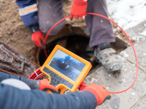 trenchless sewer repair/video inspection
