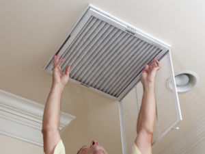 Air filter replacement 