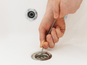drain snaking