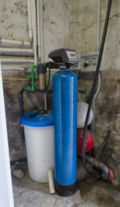 where to install water softener